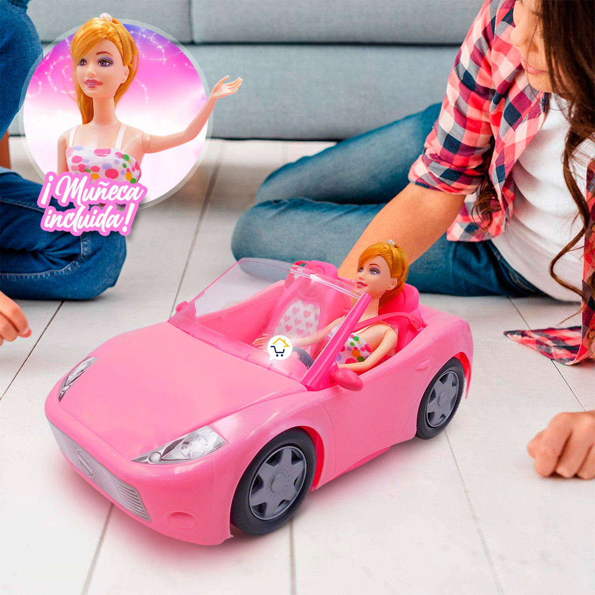 Miniatura 5 de Carro Convertible Con Muñeca MG20594